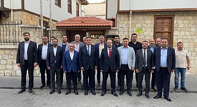 Müsiad G.Antep Şubesinden İl Başkanı Murat Çetin'e Hayırlı Olsun Ziyareti