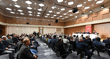 “ŞEHRİMİZ VE İŞ DÜNYAMIZIN SORUNLARI İÇİN ÖZVERİYLE ÇALIŞIYORUZ”