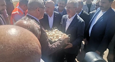 Bakan Uraloğlu Pazarcık-Malatya Çevre Yolunda İncelemelerde Bulundu