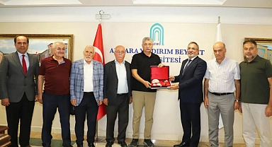 Güvenç'ten Rektör Köseoğlu'na Hayırlı Olsun Ziyareti