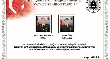 Şehitlerimiz Var Türkiye'm