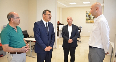 TÜBİTAK Başkanı Prof. Dr. Hasan MANDAL KSÜ Teknokent ’i Ziyaret Etti