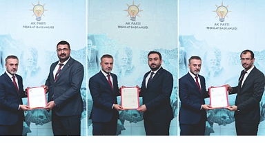 Ak Partide 3 İlçe Baskanı Değişti