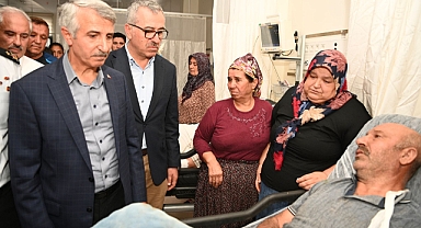 Başkan Güngör, Andırın’da Meydana Gelen Kazada Yaralanan Vatandaşları Ziyaret Etti