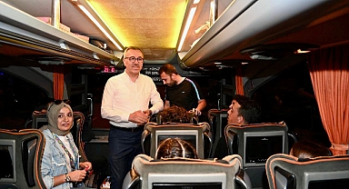 Başkan Güngör, Gençleri TEKNOFEST’e Yolcu Etti