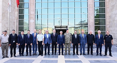 Başkan Güngör ve Vali Ünlüer, Andırın’da Ziyaret ve İncelemelerde Bulundu