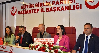 BBP Gaziantep'te Kızılaslan Yeniden Başkan