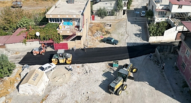 DULKADİROĞLU’NDAN İSTASYON MAHALLESİNDE ASFALT ÇALIŞMASI
