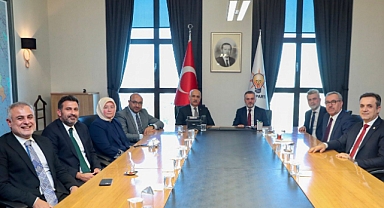 Kahramanmaraş Heyeti Başkentte Bir Dizi Ziyaret ve Temaslarda Bulundu