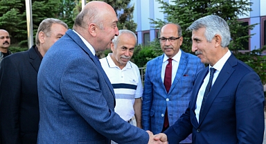 Kahramanmaraş Valisi Mükerrem Ünlüer’den KSÜ’ye Ziyaret
