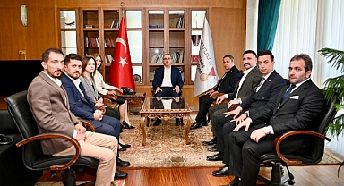 MHP Heyetinden Başkan Güngör’e Ziyaret