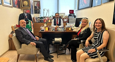 Aydoğdu Ailesinden Dr.Avşar Aslan'a Ziyaret