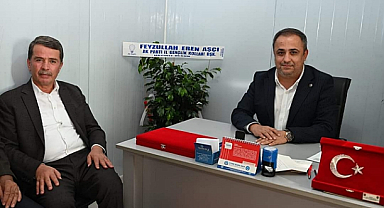 Başkan Okumuş'tan MHP İl Başkanı Demiröz' e Hayırlı Olsun Ziyareti