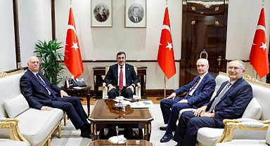 Bayraktar'dan Cumhurbaşkanı Yardımcısı Sayın Cevdet Yılmaz’a Ziyaret