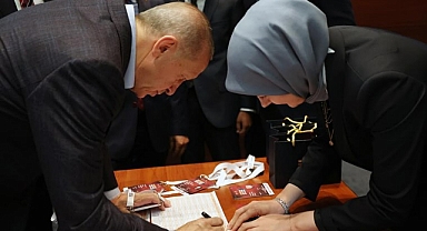 Cumhurbaşkanımız Büyük Kongre için Delege Kartını Aldı