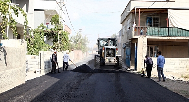 EYÜP SULTAN MAHALLESİNDE ASFALT ÇALIŞMASI