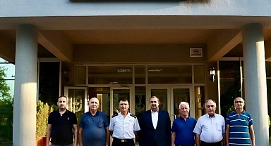 K.Maraşlılar Dernek Yönetiminden Albay Gülten'e Ziyaret