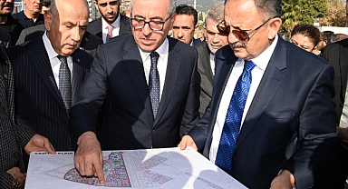 Bakan Özhaseki, “Önceliğimiz Deprem Bölgesinde Hasarların Giderilmesi”