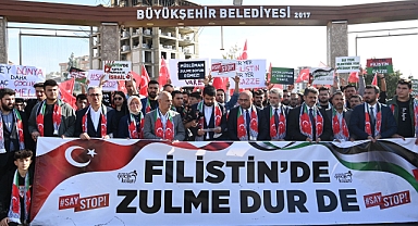 Başkan Güngör, “Filistin İçin En Yüksek Sesle Haykırmaya Devam Edeceğiz”