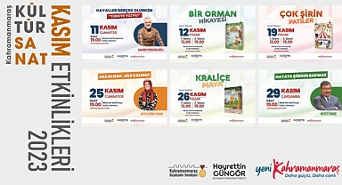 Büyükşehir’in Kasım Kültür Sanat Etkinlikleri Başlıyor!