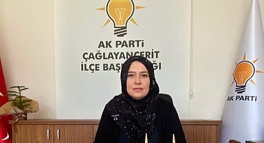 Çaglayancerit Ak Parti Kadın Kolları Demet Açıkgöz' e Emanet
