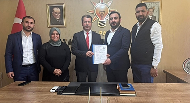 Çalışkan İlçe Eski Başkanı Harun Eskigün Muracatını Yaptı