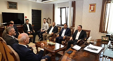 Genel Başkan Ali Yalçın Rektör Bakan'ı Ziyaret Etti