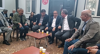 Kamu-Sen MHP İl Başkanlığını Ziyaret Etti