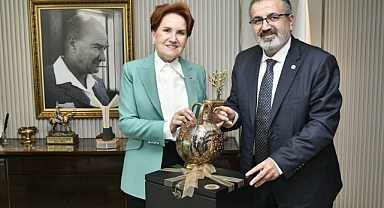 Kemal Pabuçcu Genel Başkan Akşener'i Ziyaret Etti