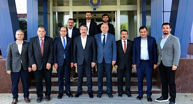 Memur-Sen Genel Başkanı Ali Yalçın’dan Rektör Yasım’a Ziyaret