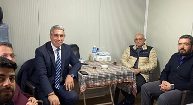 Onikişubat Bld.Başkan A.Adayı Canlı Makina Mühendisleri Odasını Ziyaret Etti