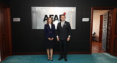 ZUHAL KARAKOÇ DORA'DAN AFAD BAŞKANI OKAY MEMİŞE ZİYARET
