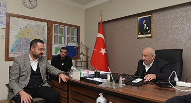 Akbaş'tan Duayen Sanatkar ve Sanayici Müjdat Bayazıt'a Ziyaret