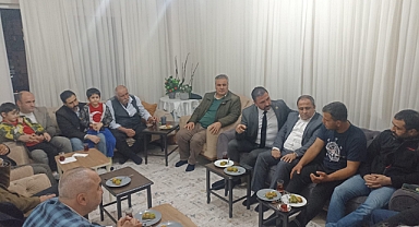 Başkan Demiröz -Nar ve Boz' dan Gazi Gürbak'a Ziyaret...