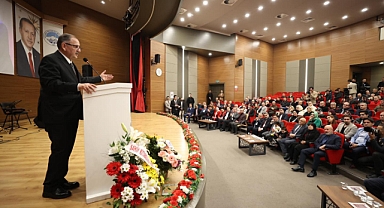 Duayen Eğitimci Osman Karaca'nın Emeklilik Proğramına Bakan Özhaseki' de Katıldı
