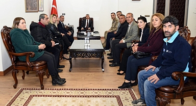 Erenler Kültür Derneğinden Vali Ünlüer'e Ziyaret