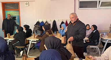Giresun Yağlıdere İmam Hatip Lisesinden Vefa ve Anlamlı Hediye
