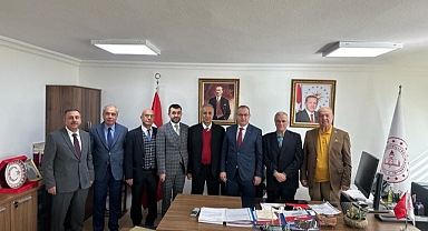 HASAN ASLANTAŞ'A MAKAMINDA ZİYARET