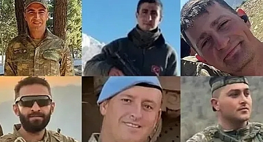 Irak'ın Kuzeyinde 6 Asker Şehit Oldu