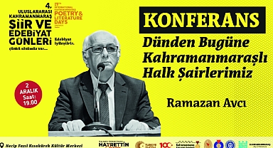 Kahramanmaraş’ta Şiir ve Edebiyat Rüzgârı Başladı