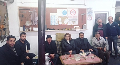 Keskin'de Esra Yılmaz' a Yoğun İlgi ve Destek Var