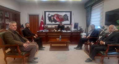 MHP İl Başkanı Demiröz Çevre ve Şehircilik İl Müdürü Şahin'i Ziyaret Etti ...