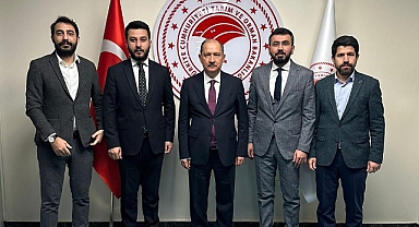 Başkan Kara Tarım Bakan Yrd.Abdulkadir Polat'ı Ziyaret Etti