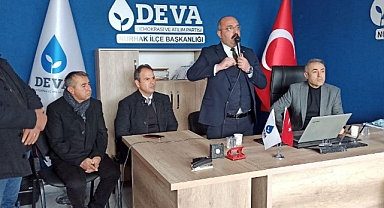 DEVA Partisi Belediye Bşk.Adayı Av.Hasan Tank Oldu