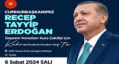 Cumhurbaşkanı Erdoğan, Asrın Felaketinin Yıl Dönümünde Kahramanmaraş’a Geliyor