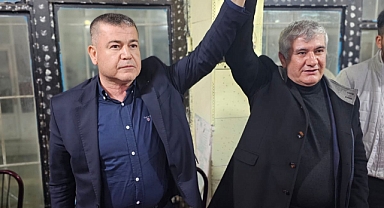 Efsane Başkan Orhan Yılmaz ve Hasan Dilek Elele Omuz Omuza