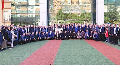 ENVER GÖKŞEN’İN OKUL MÜDÜRLERİYLE VEDA TOPLANTISI