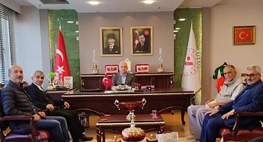 BAŞAKŞEHİR KAYMAKAMIMIZA NEZAKET ZİYARETİ