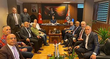 Kahramanmaraş Eğitim Vakfı Heyeti, Ankara Çankaya Emniyet Müdürü Yılmaz Doğan'ı Ziyaret Etti