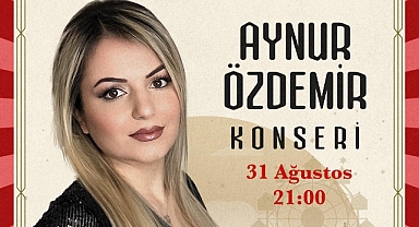 Aynur Özdemir, KAFUM’da Müzik Ziyafeti Yaşatacak